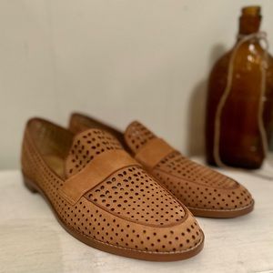 Franco Sarto Leather Loafers Size 9.5